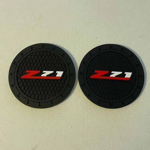 Z71 Car Cup Holder Coasters set of 2 NWT - Picture 1 of 4
